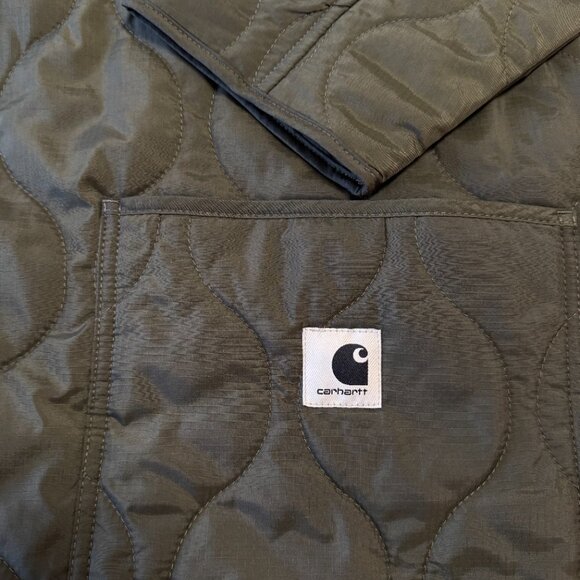 Carhartt WIP Women's Khaki and Green Jacket - Picture 5 of 6